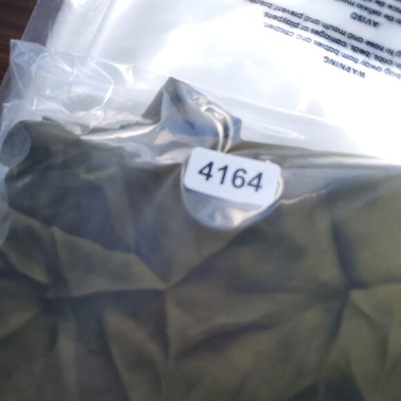 J.Crew Skirt Womens XXL Olive Green A-Line Midi Satin Polyester Slip Style AC467 - Picture 8 of 8